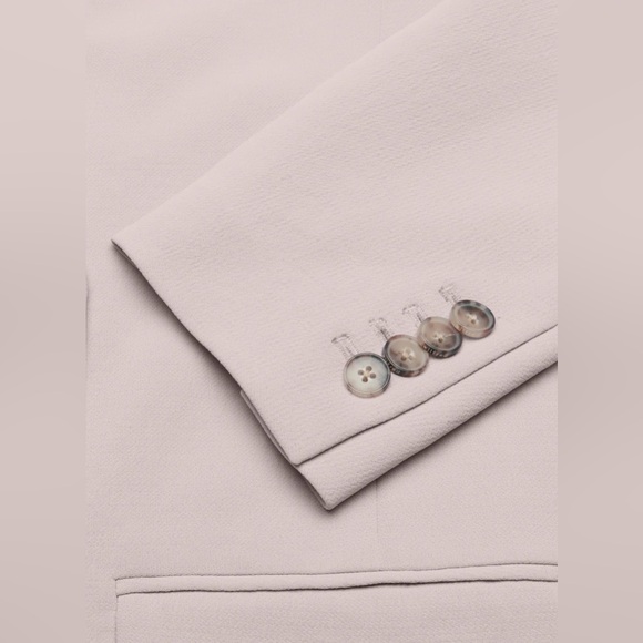 Aritzia Wilfred morado grey destiny crepette blazer sz 0 worn once - Picture 10 of 15